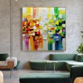 Color Block Abstract by Spachtel Wandkunst Minimalismus Textur